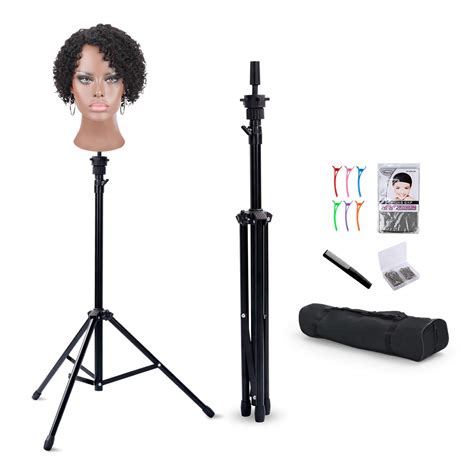 wig mannequin head and stand